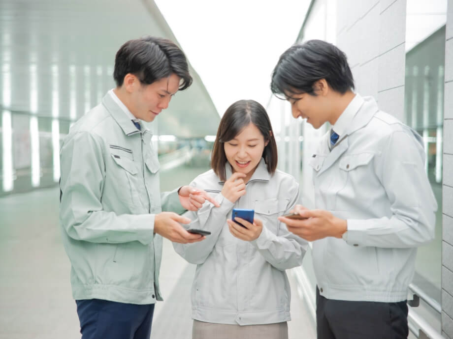 建設業A社 (kintone導入済)